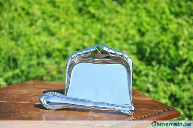 ramasse miette brosse + pelle en inox, Antiek en Kunst, Antiek | Overige Antiek