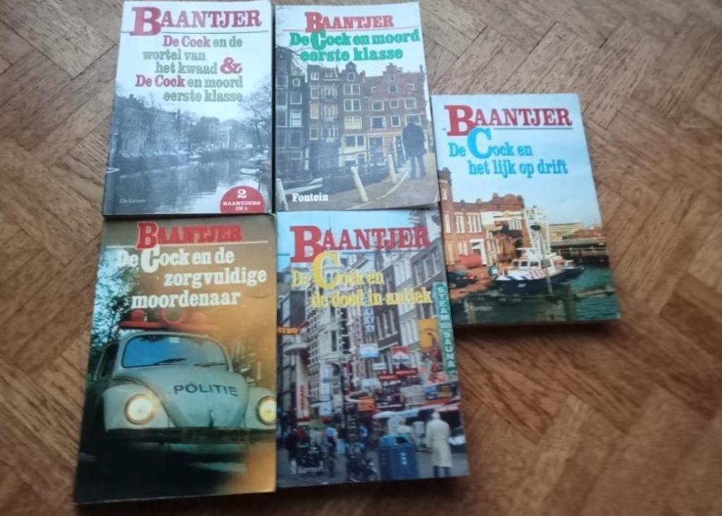 nog 5 delen van Baantjer, Verzenden, Gelezen