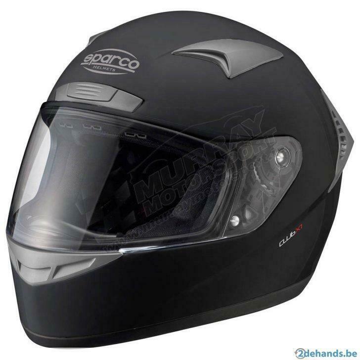 Sparco Club-X1 Helm Zwart, Ophalen of Verzenden, Nieuw