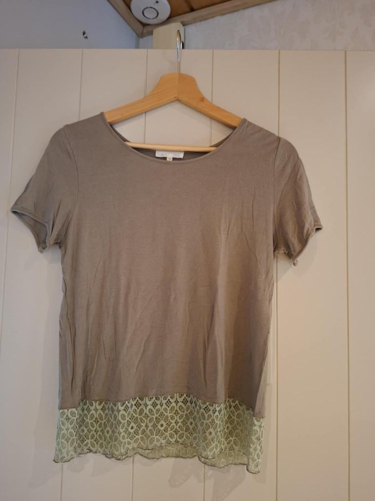 kaki t-shirt amy lou m36, Overige kleuren, Amy lou, Ophalen of Verzenden, Zo goed als nieuw