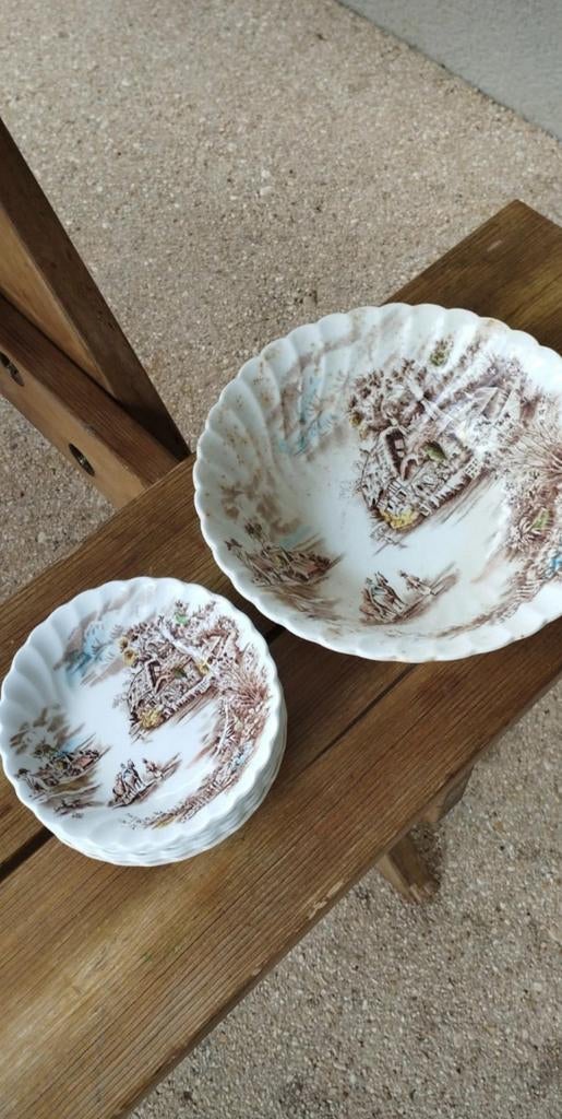 Service anglais porcelaine Johnson bros, Antiek en Kunst, Ophalen of Verzenden