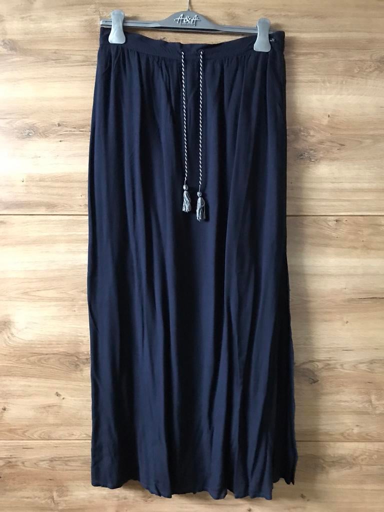 Jupe Tom Tailor longue bleu marine neuve, taille M., Neuf, Taille 38/40 (M), Sous le genou, Bleu