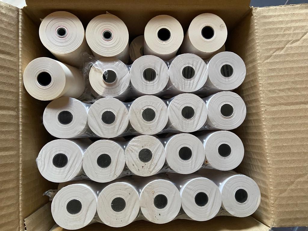 Rouleaux caisse, Enlèvement