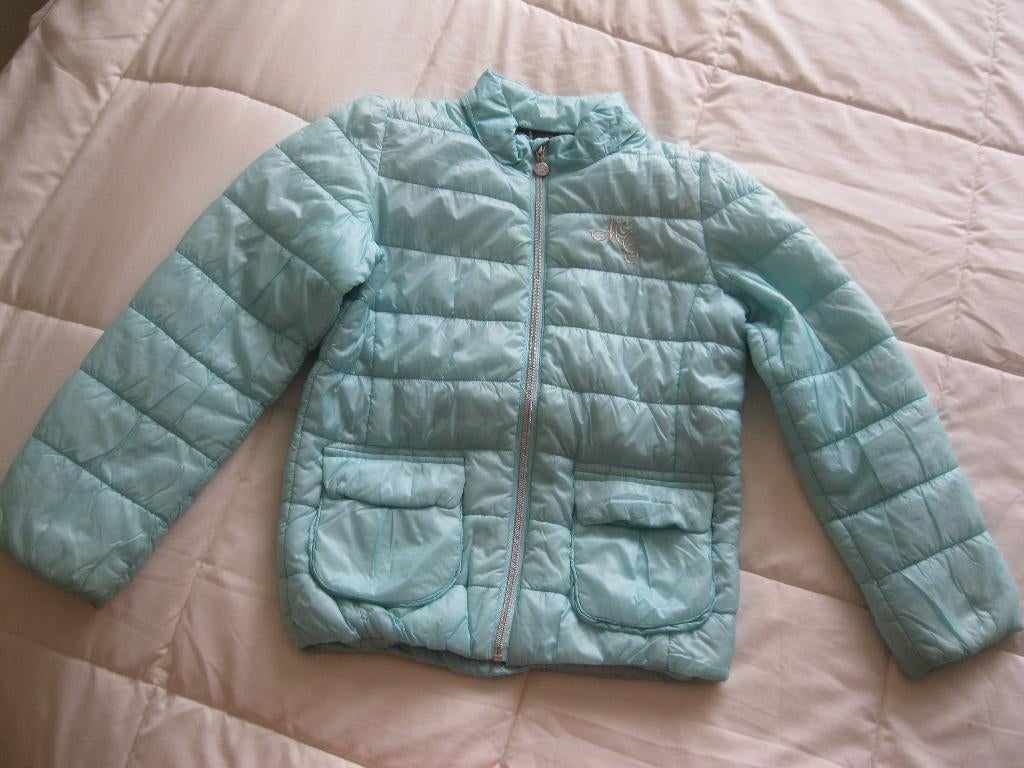 Doudoune turquoise Mc Gregor 8 ans, Enlèvement ou Envoi, Utilisé, Mc GREGOR, Fille