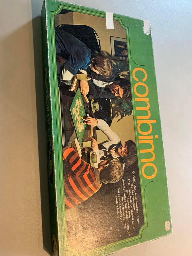 Vintage spel Combino scrabble woordspel, Ophalen of Verzenden, Zo goed als nieuw