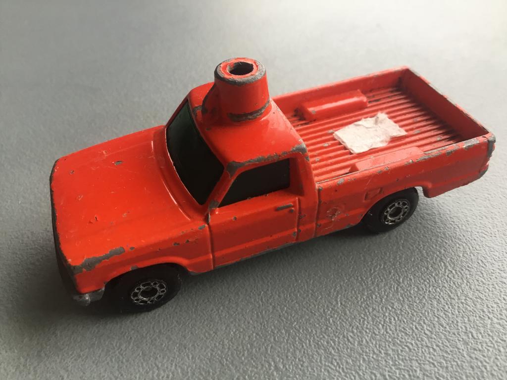 LUCIFERDOOSJE LESNEY FORD CAMPER, Verzamelen, Speelgoed, Gebruikt