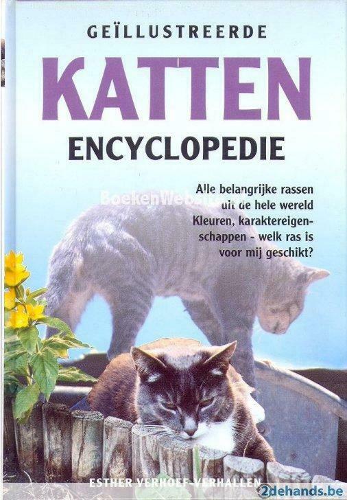 Katten encyclopedie Esther Verhoef nieuw, Neuf, E.J.J. Verhoef-Verhallen, Enlèvement ou Envoi, Chats