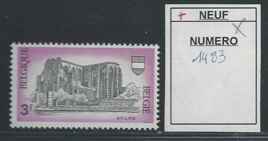 Timbre neuf ** Belgique N 1483, Enlèvement ou Envoi, Non oblitéré, Neuf