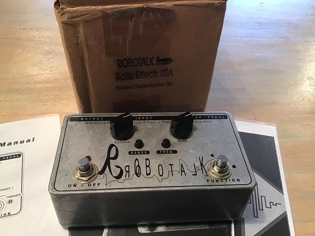 Xotic Robotalk 1, Original Not Reissue, Muziek en Instrumenten, Ophalen of Verzenden, Zo goed als nieuw, Wah Wah