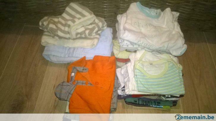 Lot de vêtements bébé garçon 3 mois, Kinderen en Baby's, Babykleding | Overige, Gebruikt, Jongetje, Ophalen