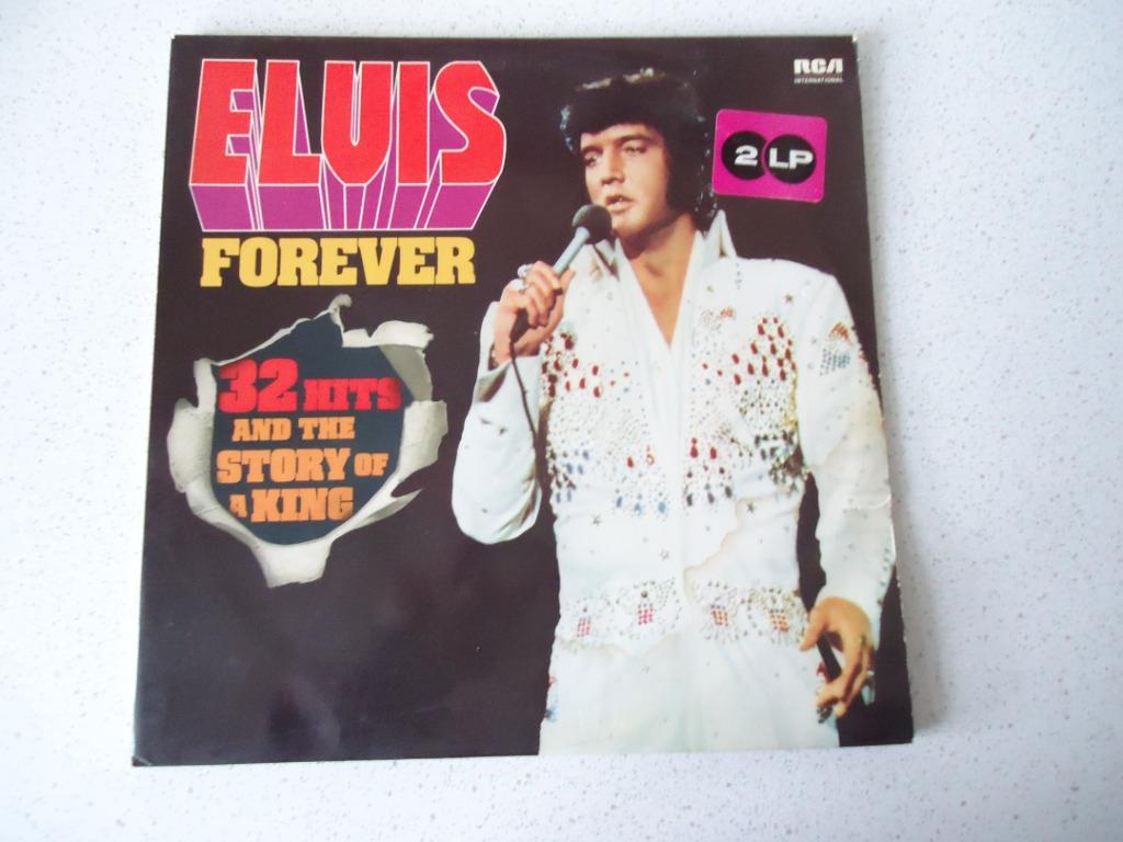Dubbel LP "Elvis Forever" 'anno 1974. 32 Hits and the story, Ophalen of Verzenden, Zo goed als nieuw, 12 inch