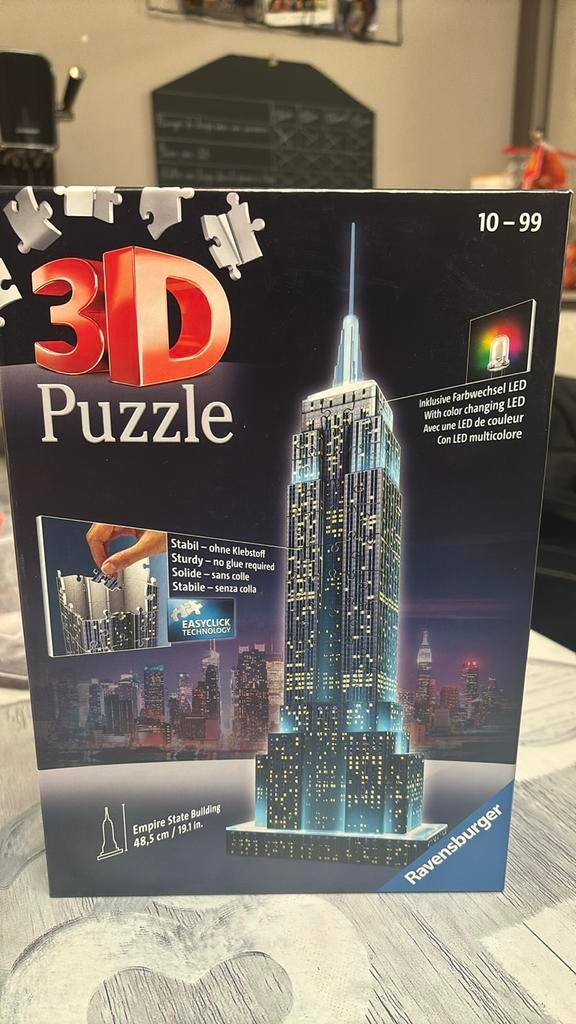 Empire State Building, Hobby & Loisirs créatifs, Enlèvement, Neuf, Puzzle