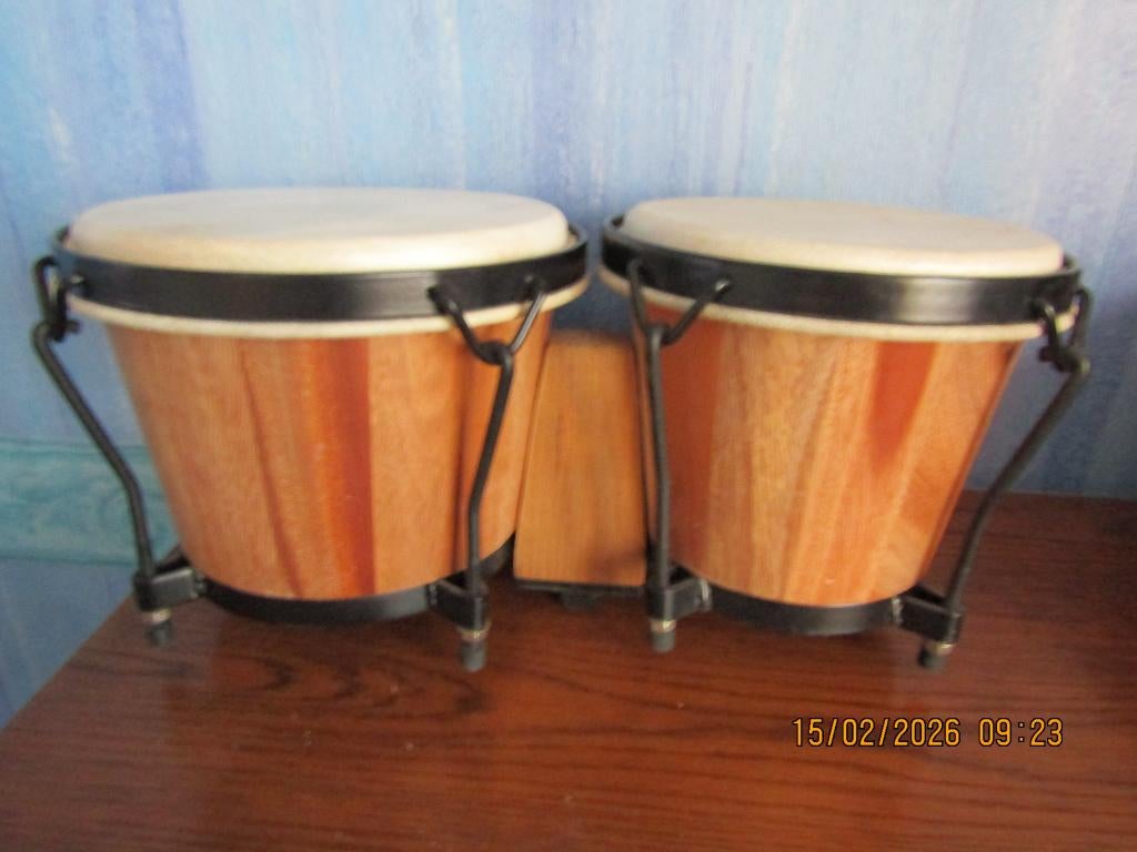 Bongos, Muziek en Instrumenten, Percussie, Ophalen, Zo goed als nieuw, Overige soorten