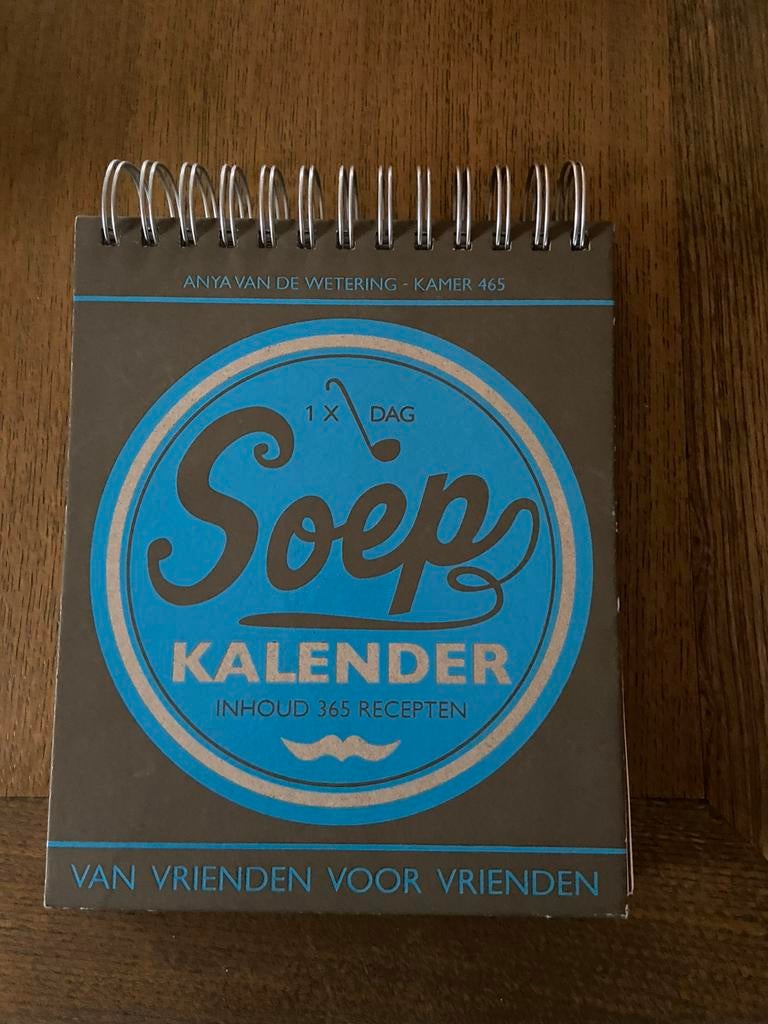 A. van der Wetering - Soepkalender, Boeken, Kookboeken, Ophalen of Verzenden