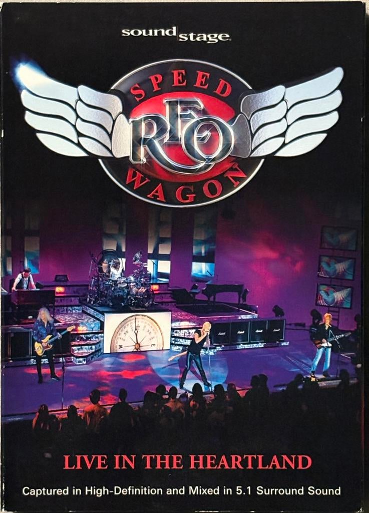 REO SPEEDWAGON - Live In The Heartland, Cd's en Dvd's, Alle leeftijden, Ophalen of Verzenden, Zo goed als nieuw, Muziek en Concerten
