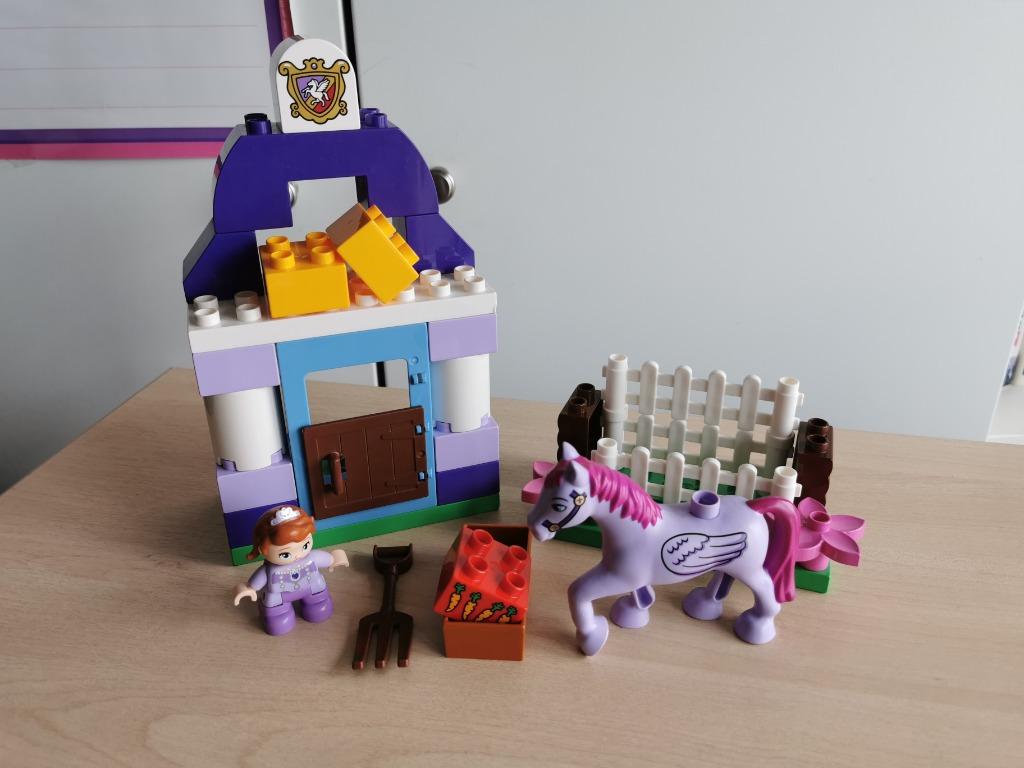 duplo 10594 - Disney, les écuries royales de la Princesse So, Ophalen of Verzenden, Gebruikt, Complete set, Duplo