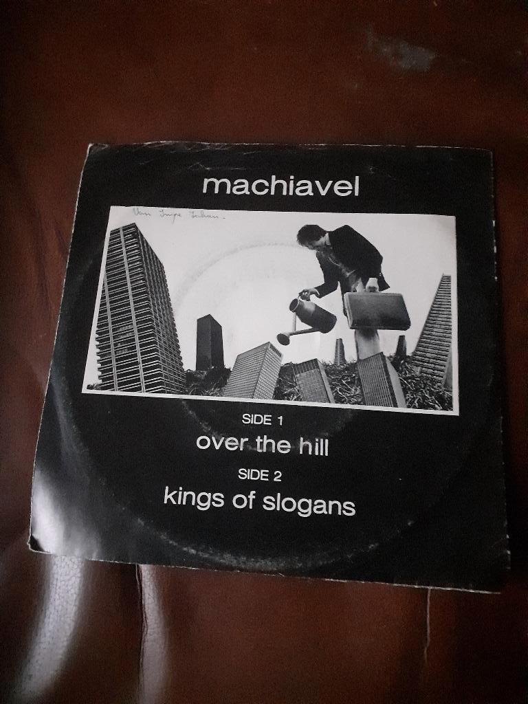 45T Machiavel : Over the hill (Belpop), CD & DVD, Enlèvement ou Envoi