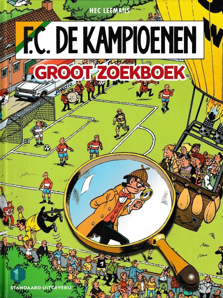 Strip FC De Kampioenen - Groot zoekboek., Verzenden