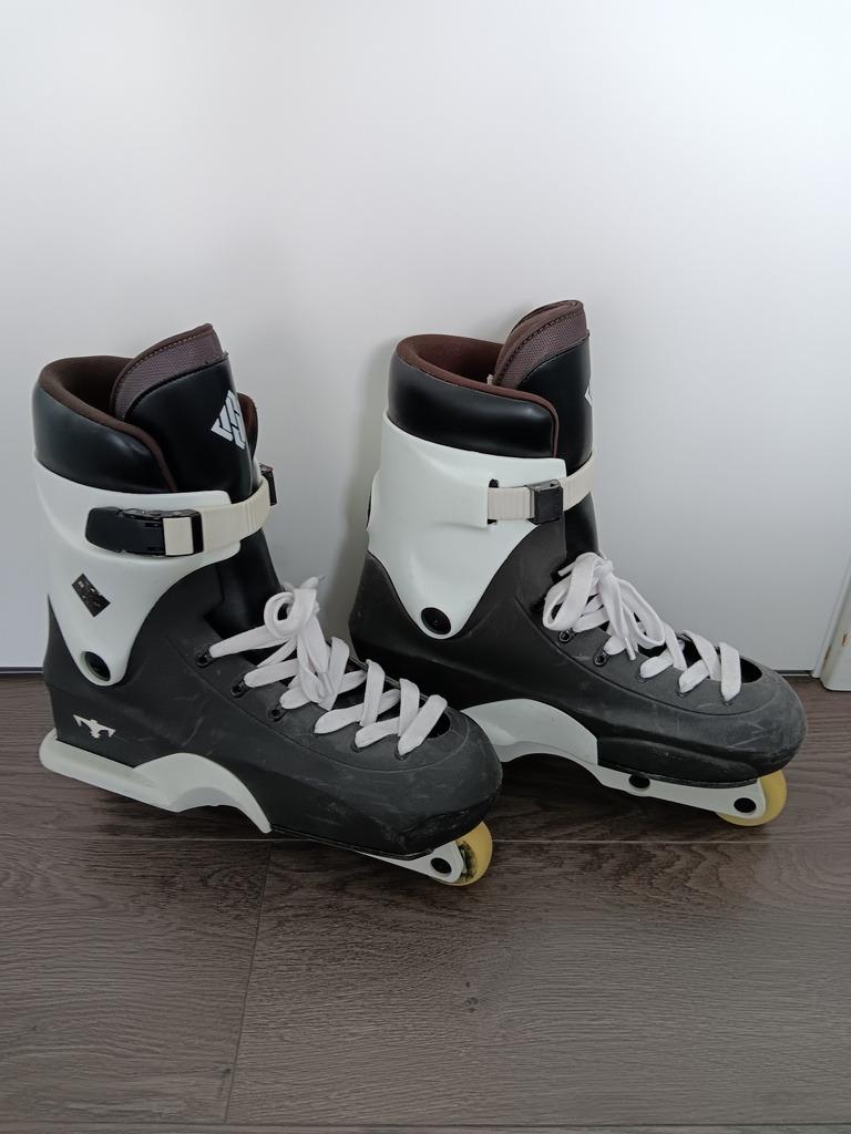 Stuntskates maat 45 heren, Sport en Fitness, Skeelers, Gebruikt, Heren, Inline skates 4 wielen, Ophalen