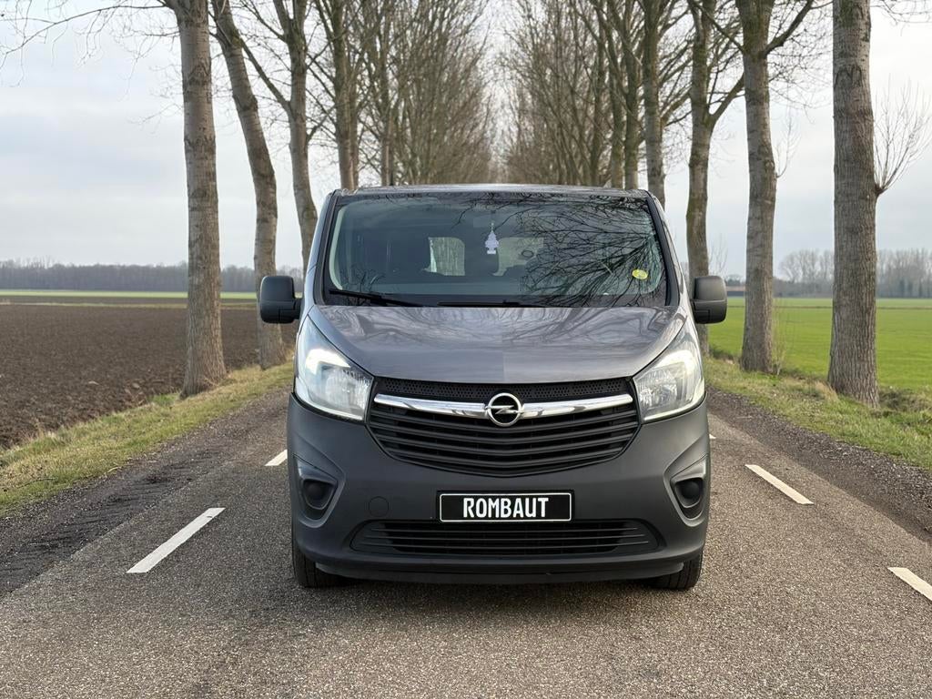 Opel Vivaro 1.6 Diesel / 9 PERSOONS / EURO6 / 168DKM / AIRCO, Auto's, Stof, Vivaro, Euro 6, Bedrijf