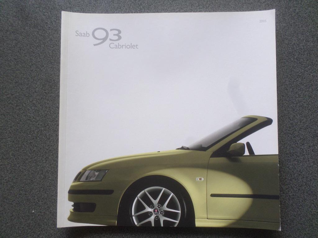 Saab 9³ 93 Cabrio 2005 Brochure, Ophalen