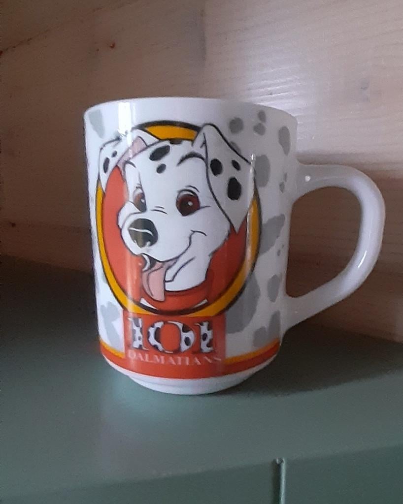 Disney 101 dalmatiërs tas mok in arcopal, Huis en Inrichting, Ophalen of Verzenden