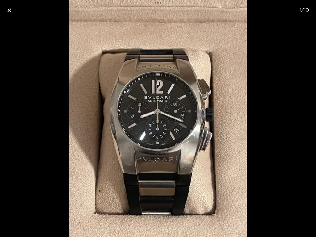 Bvlgari Ergon, Overige merken, Polshorloge, Overige materialen, Ophalen of Verzenden