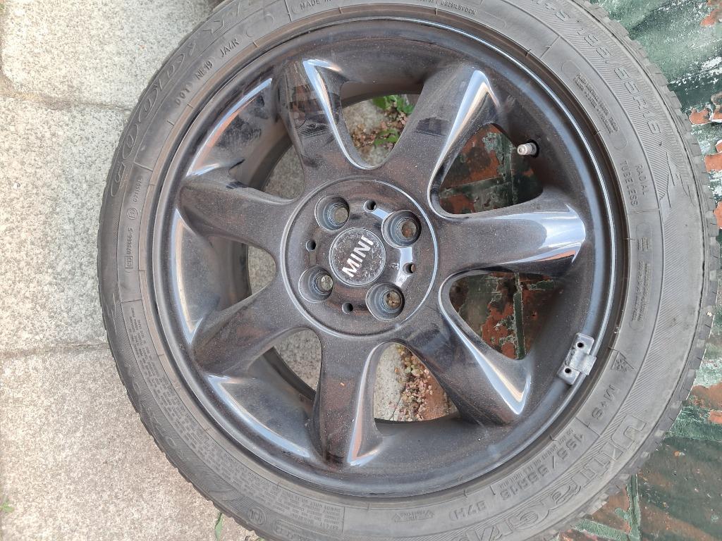 mini cooper / vw polo div velgen, Ophalen, Gebruikt, 16 inch, Banden en Velgen