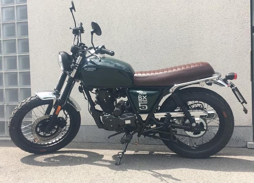 Brixton BX 125cc groen, Motoren, Nieuw, Particulier, 125 cc, Overig
