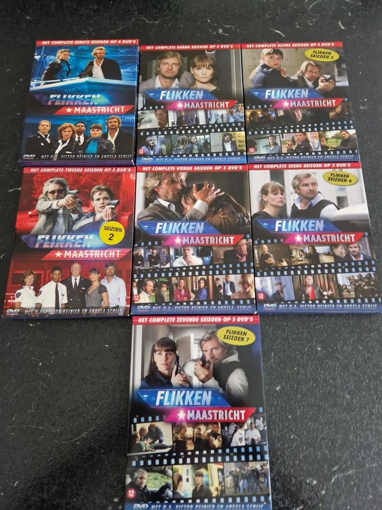 DVD serie Flikken Maastricht 7 seizoenen, Cd's en Dvd's, Ophalen, Zo goed als nieuw
