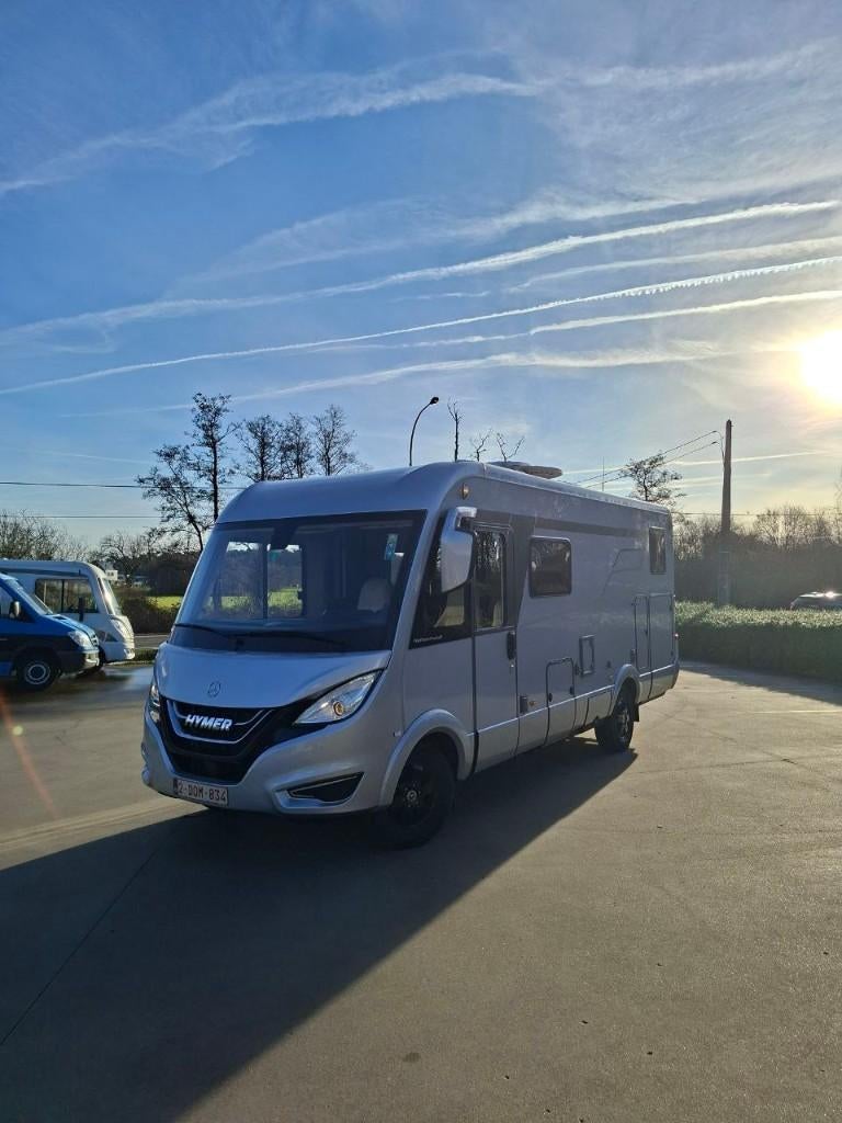 Camper Hymer B580MC Mercedes Sprinter, Caravans en Kamperen, Mobilhomes, Koelkast, Particulier, Hymer, 6 tot 7 meter