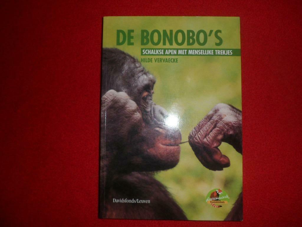 Hilde Vervaecke: De bonobo's, Ophalen of Verzenden, Zo goed als nieuw, Hilde Vervaecke, Overige diersoorten