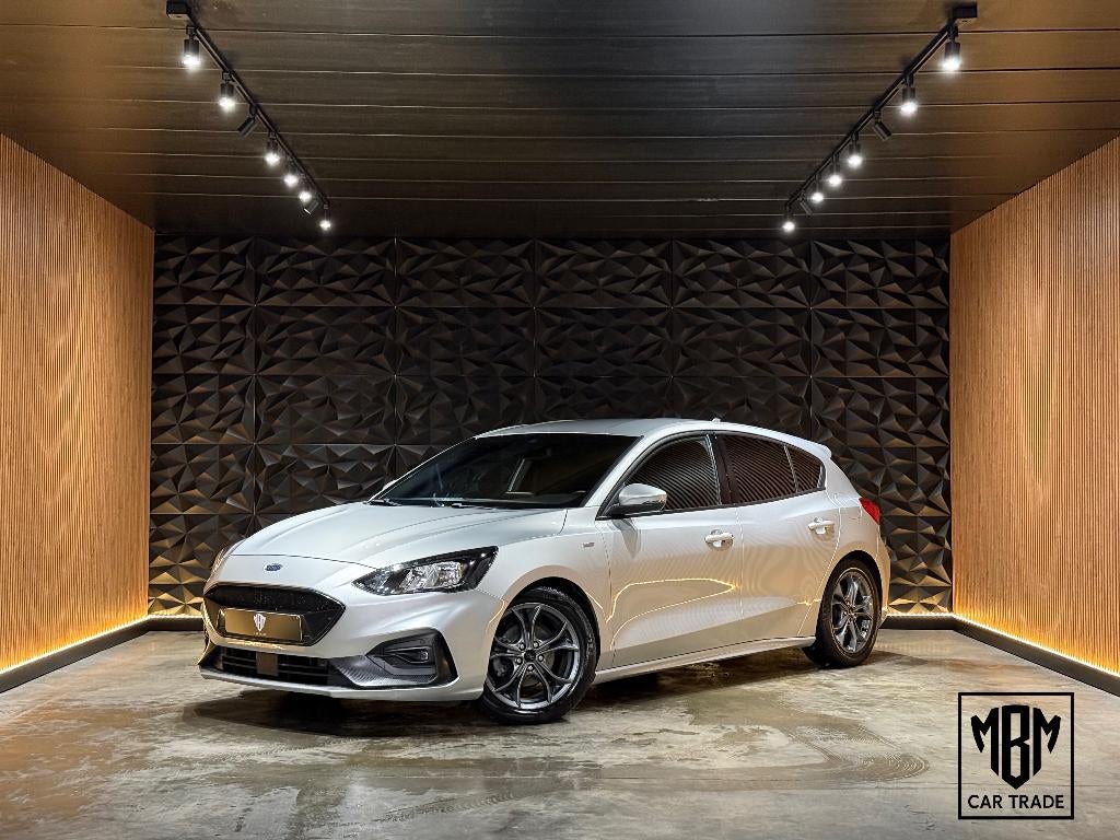 ✅ Ford Focus 1.5TDCi ST-Line GARANTIE Automaat ACC Act.Lijna, Stof, 110 g/km, Bedrijf, 1394 kg