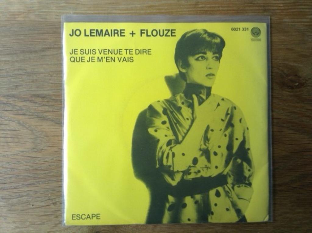 single jo lemaire + flouze, CD & DVD, Vinyles Singles, Pop, Enlèvement ou Envoi