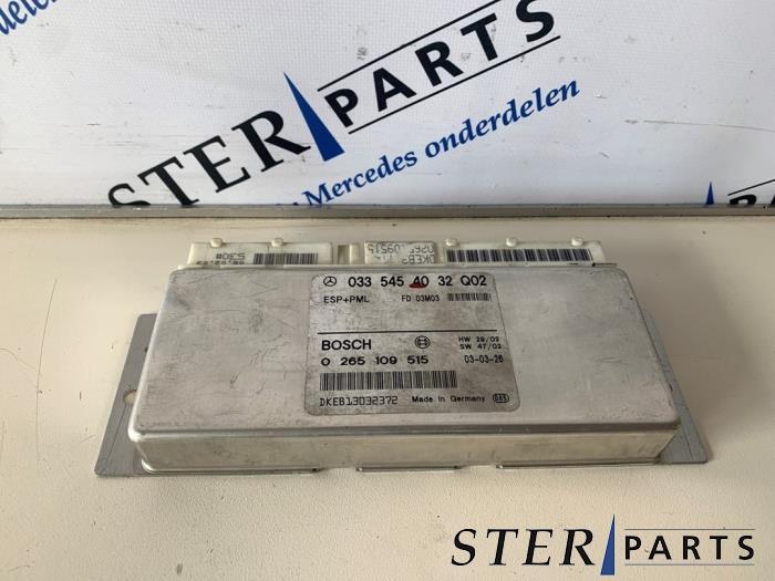 Ordinateur ESP d'un Mercedes E-Klasse, Enlèvement ou Envoi, 3 mois de garantie, Utilisé, Mercedes-Benz
