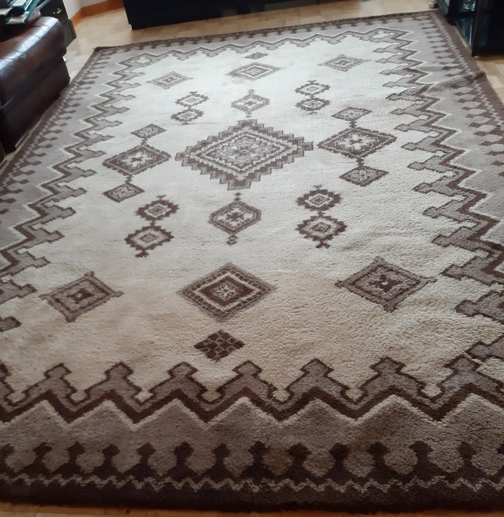 Tapis à laine 4mx3m, Comme neuf