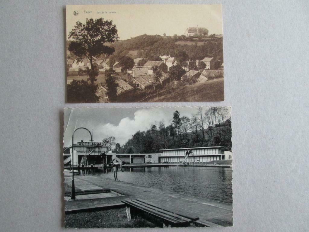 2 postkaarten Eupen, Collections, Cartes postales | Belgique, Envoi