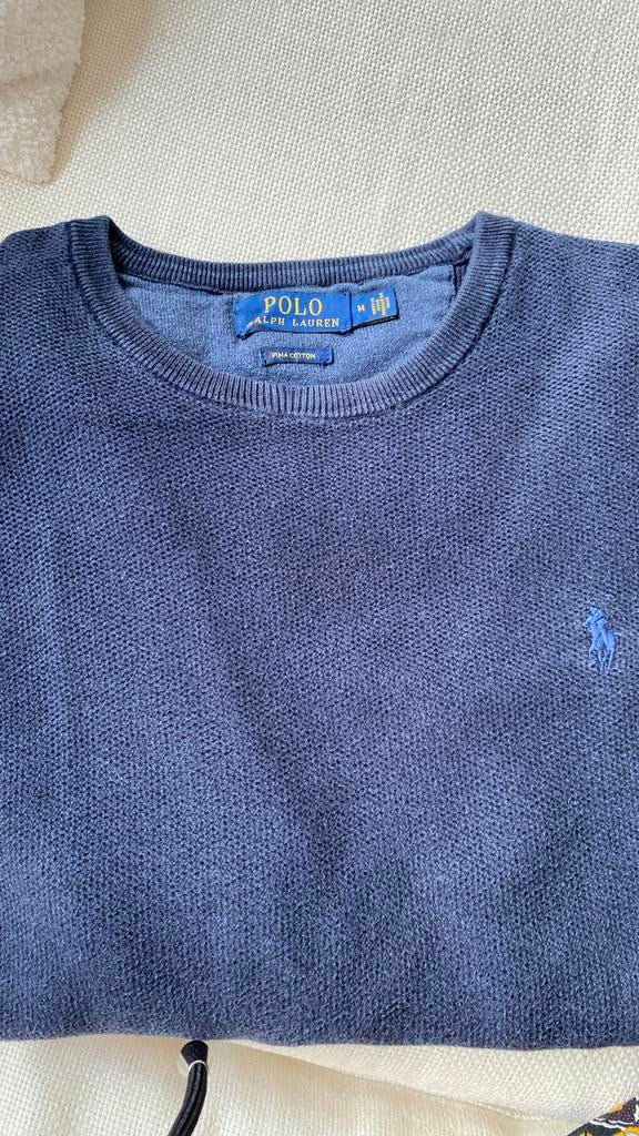 Ralph Lauren pull katoen maat m blauw, Vêtements | Hommes, Pulls & Vestes, Enlèvement ou Envoi, Comme neuf, Taille 48/50 (M), Bleu