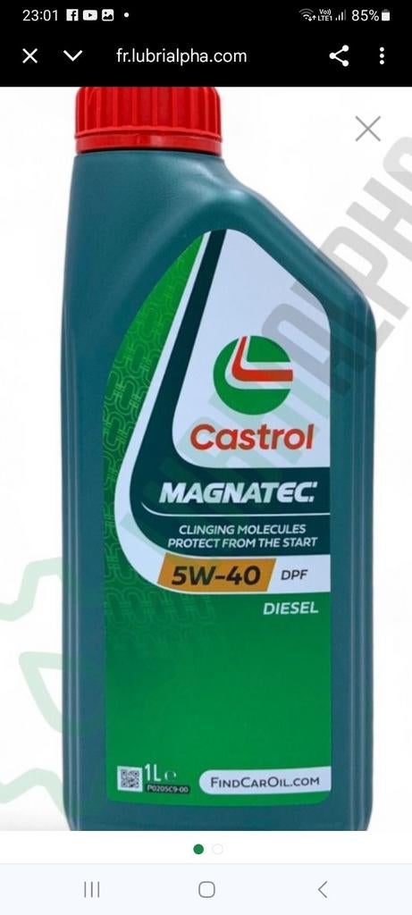NEUF CASTROL 5W-40 DIESEL faire offre, Enlèvement