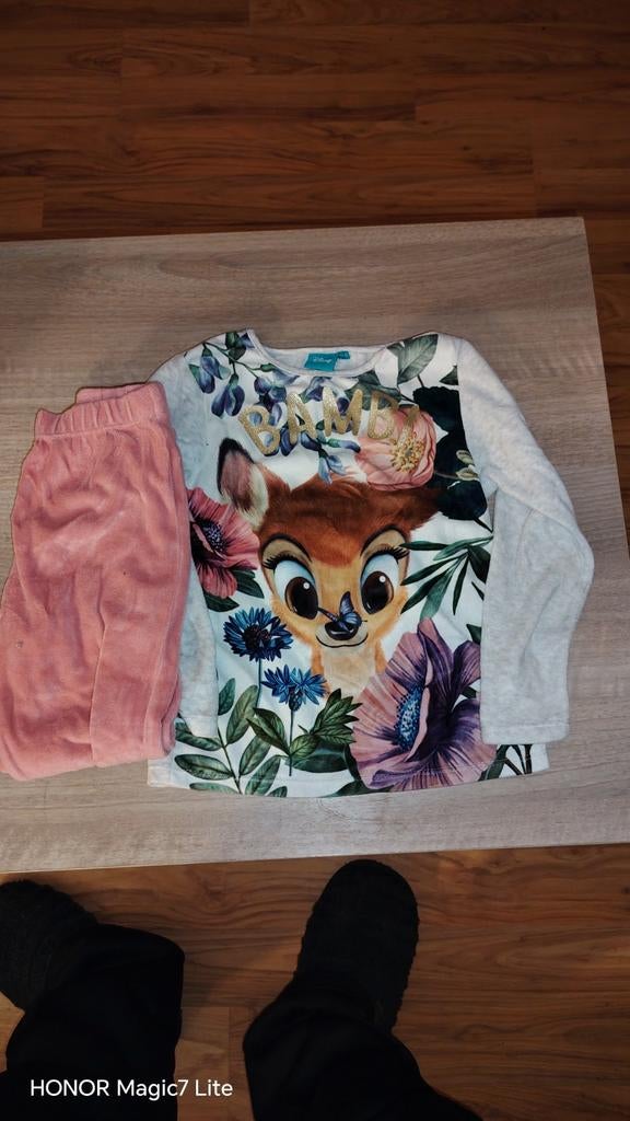 Bambi herfsttrui voor meisjes maat 5-6 jaar, Ophalen of Verzenden, Meisje