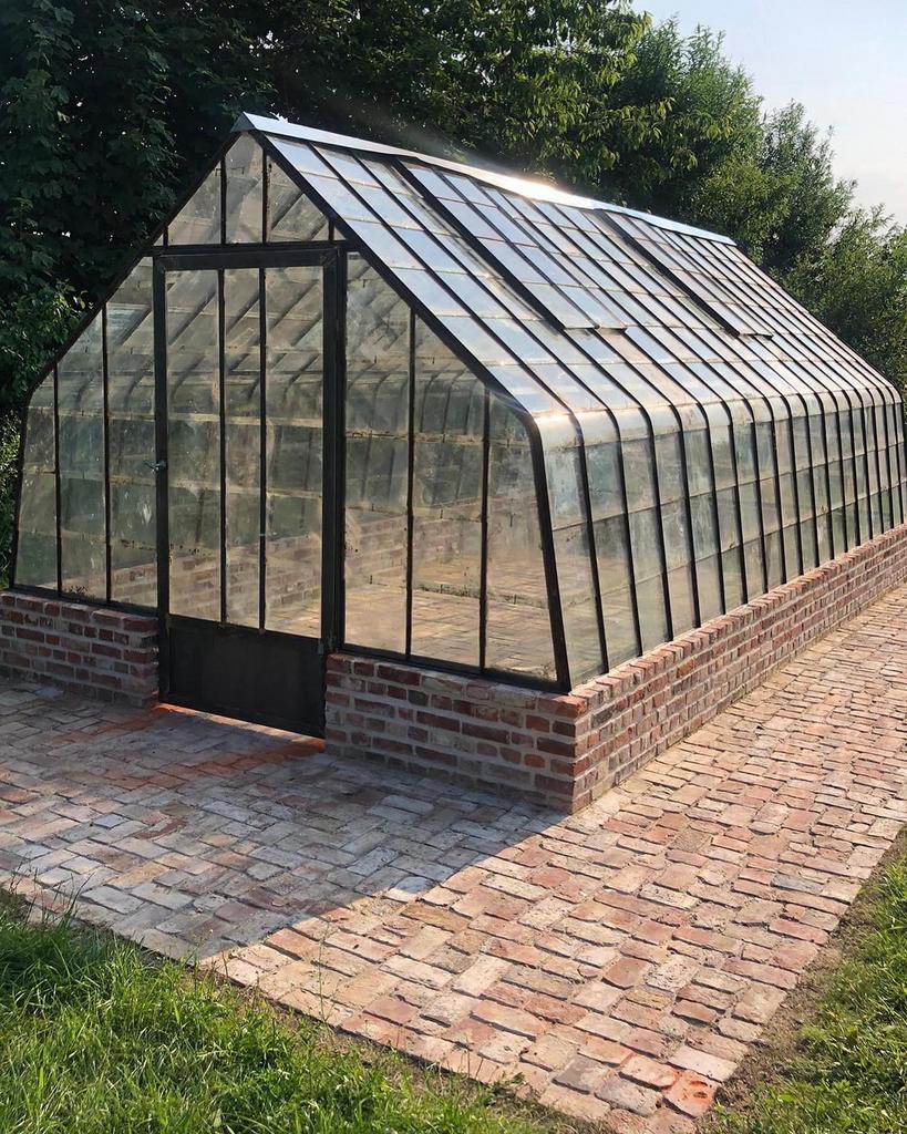 Kassen maatwerkkas serre kas glaskas druivenkas muurkas, Staal, Muurkas, Ophalen of Verzenden, Zo goed als nieuw