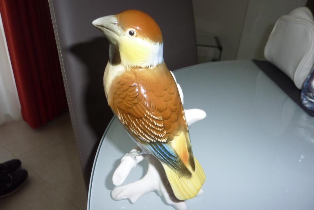 Oiseau en porcelaine, Antiquités & Art, Enlèvement