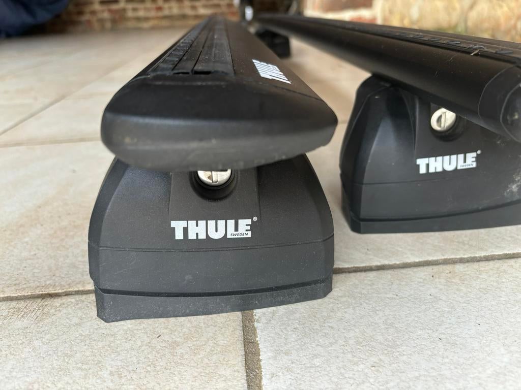 Barres de toit Thule Mercedes C200, Enlèvement ou Envoi, Comme neuf