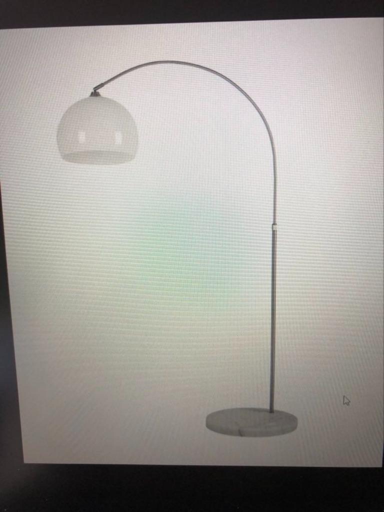 staande vloerlamp, Huis en Inrichting, Lampen | Vloerlampen, Ophalen, Gebruikt, Modern, Metaal