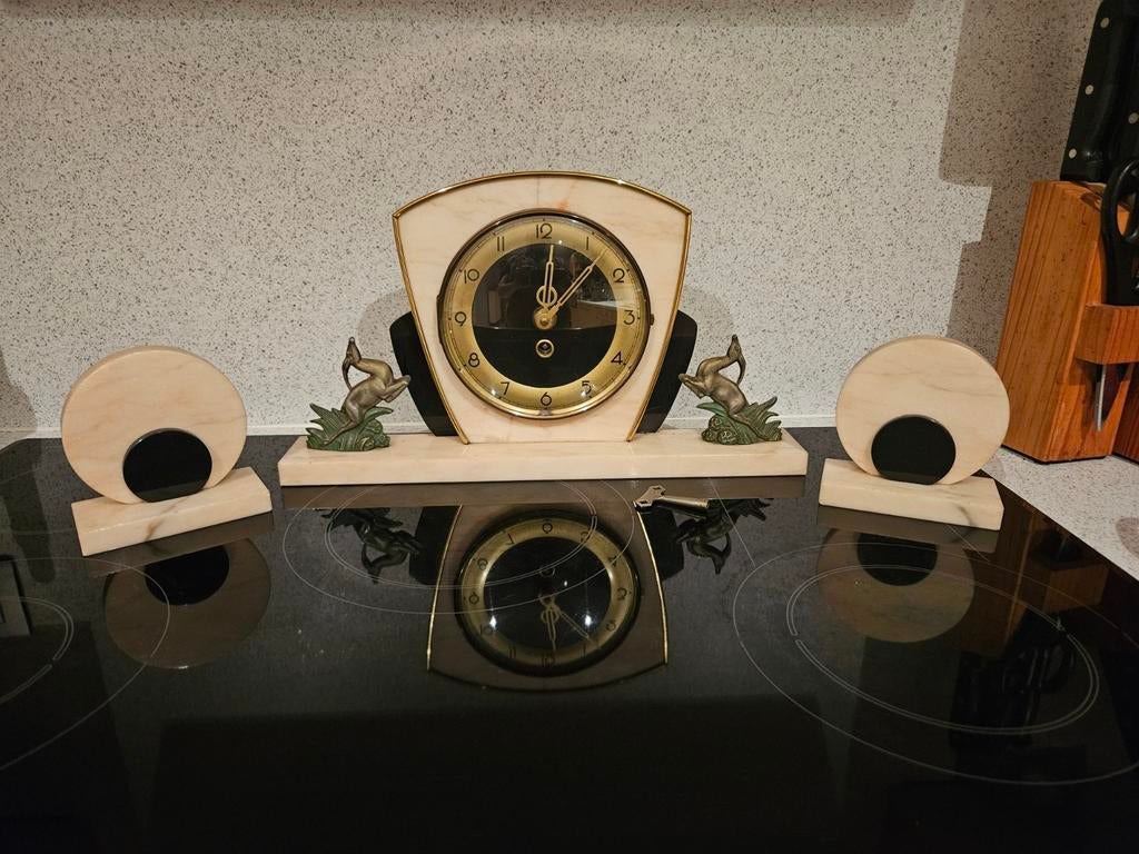Horloge de cheminée en parfait état de marche, Enlèvement