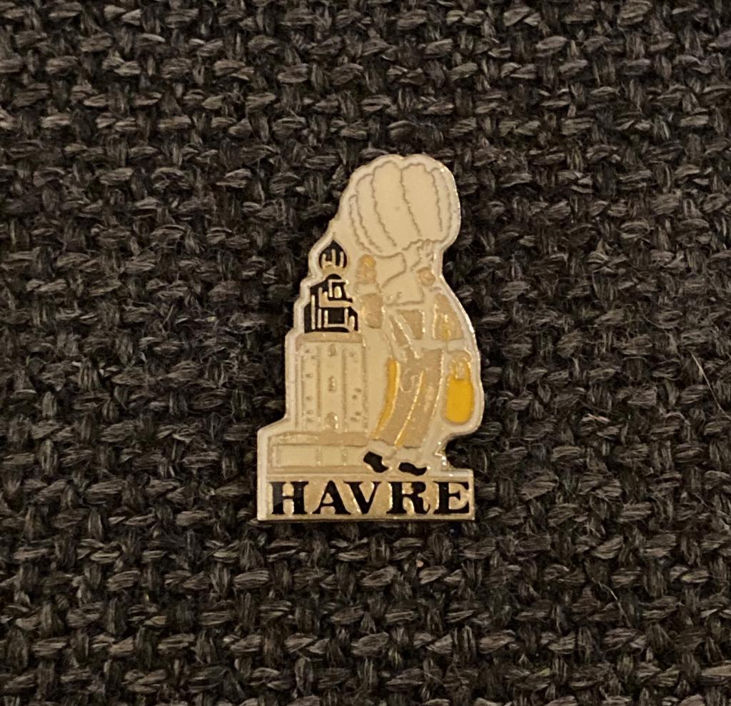 PIN - HAVRE, Envoi, Utilisé, Autres sujets/thèmes, Insigne ou Pin's