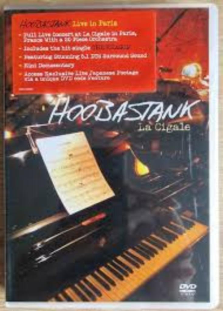 HOOBASTANK : La Cigale, Vanaf 9 jaar, Ophalen of Verzenden, Zo goed als nieuw, Muziek en Concerten
