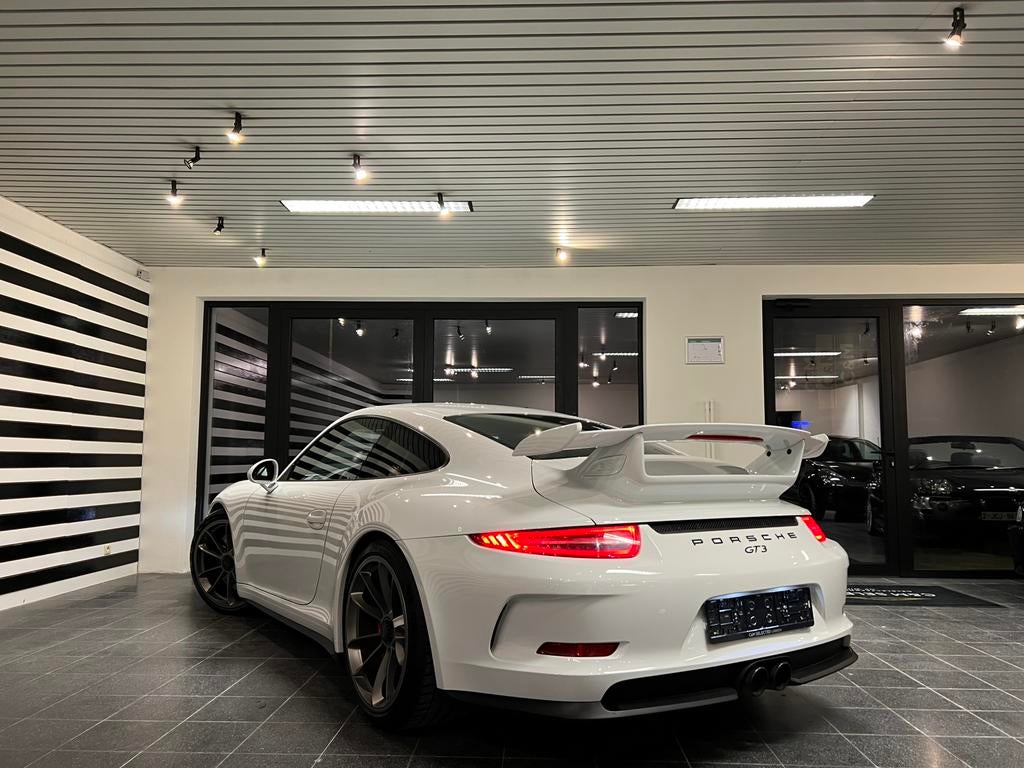 Porsche 911 GT3 Clubsport Chrono – PDK – 30.000 km, Auto's, Automaat, Achterwielaandrijving, Zwart, Wit