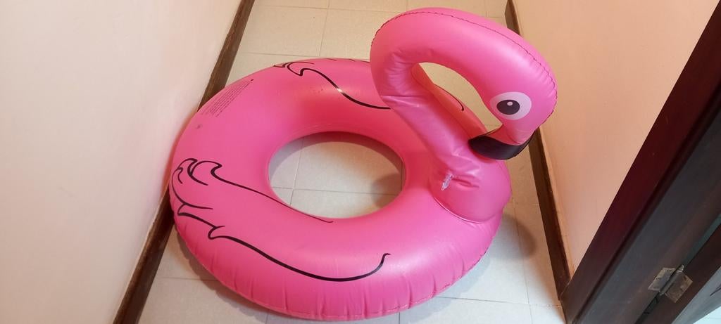 Opblaasbare reddingsband flamingo en grote donut en duikbril, Kinderen en Baby's, Ophalen of Verzenden, Zo goed als nieuw