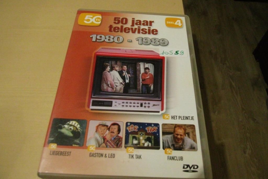 50 jaar televisie 1980-1989, Cd's en Dvd's, Ophalen of Verzenden